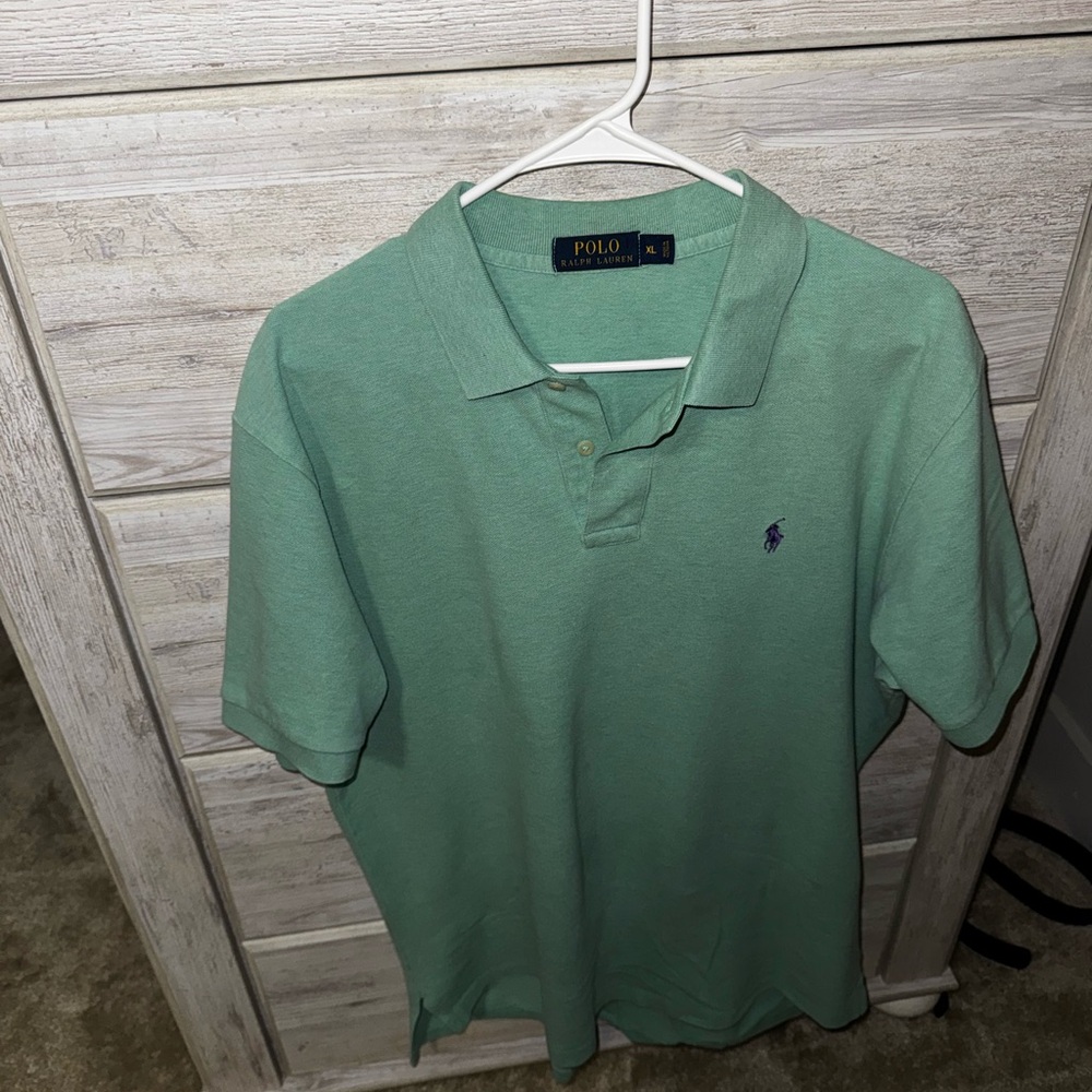 Polo by Ralph Lauren Men's Mint Polo Shirt